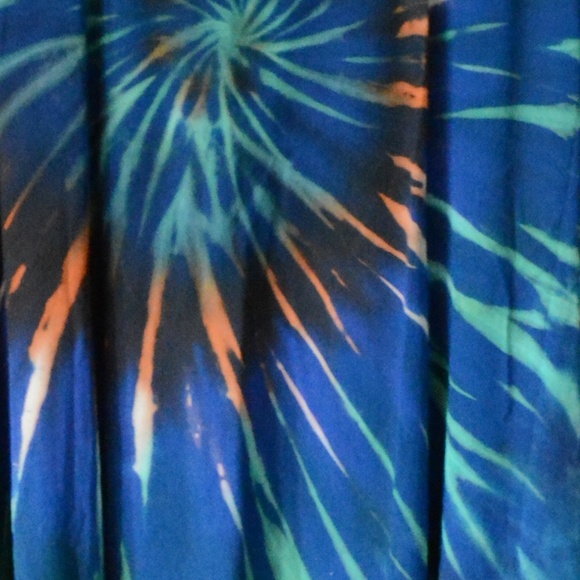 Our House Tie Dye Sleeveless Tie Back mini dress - Picture 6 of 6